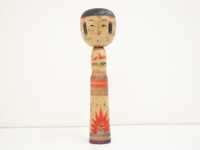 TRADITIONAL JAPANESE CRAFT / KOKESHI DOLL (30.8 cm)/ ARTISAN WORK